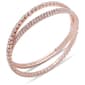 You're Invited Rose Gold-Tone Crystal Coil Bracelet - image 1