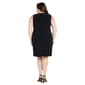 Plus Size R&M Richards Rhinestone Trim Jacket Dress - image 5
