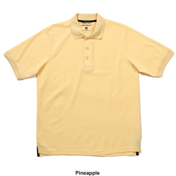 Mens Architect&#174; Short Sleeve Pique Polo