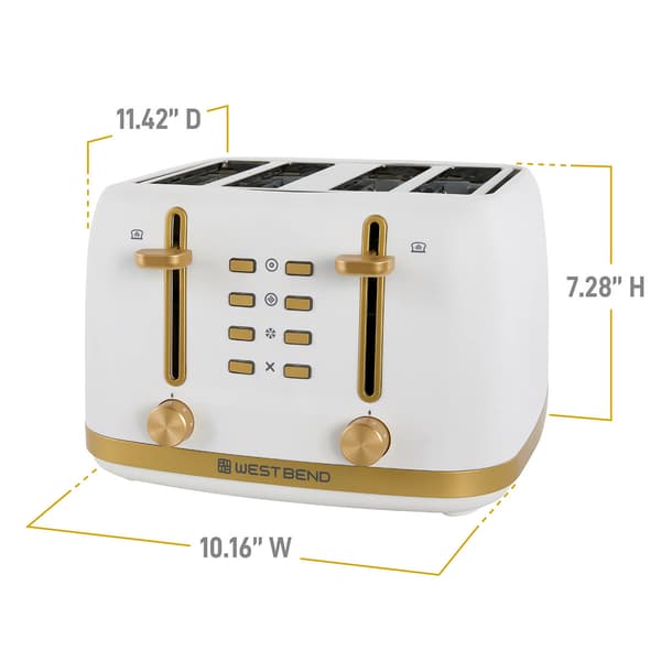 West Bend 4 Slice Toaster