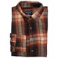 Young Mens Architect(R) Jean Co. Flannel Button Down - Black/Orange - image 1