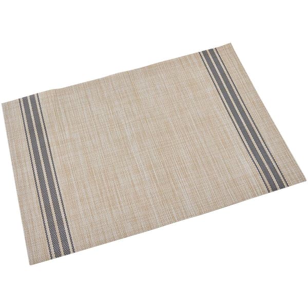 Ritz Woven Stripe Chambray Placemat - image 