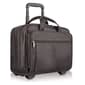 Solo Executive Leather Rolling Case - Dark Brown - image 1