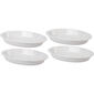 Home Essentials 8in. White Porcelain Deep Oval Baker - Set of 4 - image 1