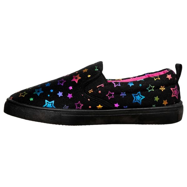 Big Girls Nanette Lepore Stars Slip On Canvas Fashion Sneakers