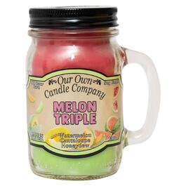 Our Own Candle Company Melon 13oz Mason Jar Candle