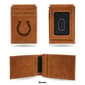 Mens NFL Indianapolis Colts Faux Leather Front Pocket Wallet - image 3