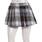 Juniors Jolie & Joy Plaid Pleated Twill Skort - Black - image 2