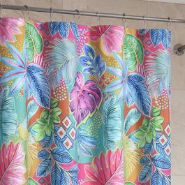 J. Queen New York Hanalei Tropical Shower Curtain