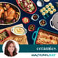 Rachael Ray 3pc. Ceramic Casserole Bakers w/Lid Set - Agave Blue - image 3