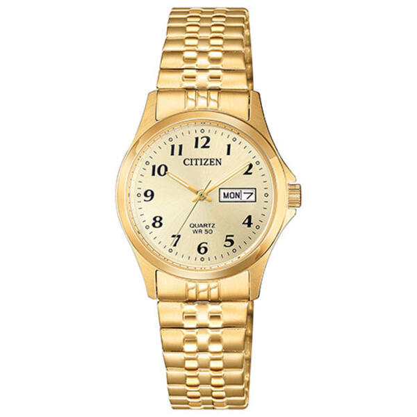 Womens Citizen&#40;R&#41; Quartz Gold Watch - EQ2002-91P - image 