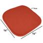 Sweet Home Collection Honeycomb Memory Foam Non-Slip Chair Pad - image 4
