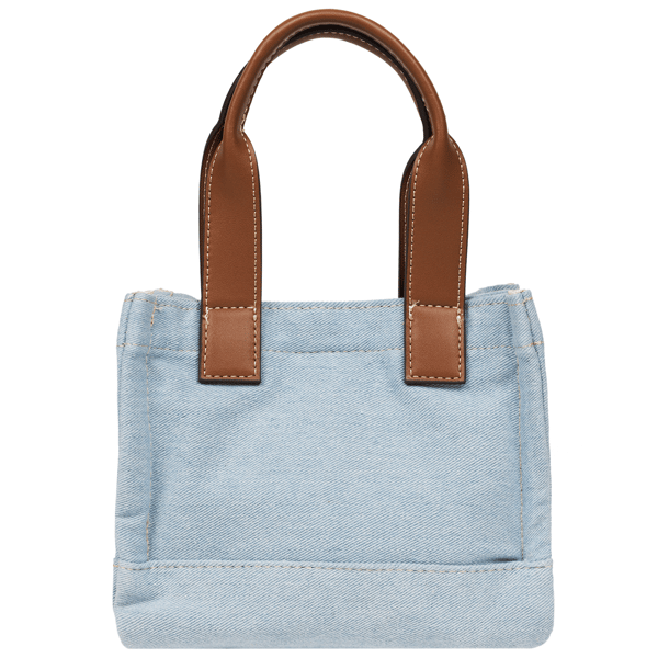 True Religion Retro Horseshoe Denim Mini Tote