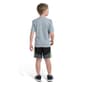 Boys (4-7) adidas® Heather Color Block Short Set - image 4