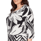 Plus Size Alfred Dunner Crowd Pleaser Dramatic Floral Blouse - image 5