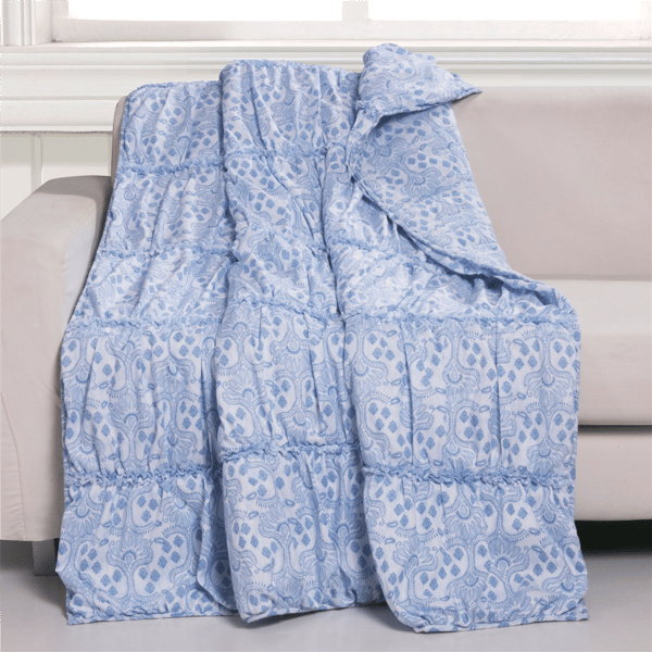 Greenland Home Fashions™ Helena Ruffle Reversible Quilted Throw