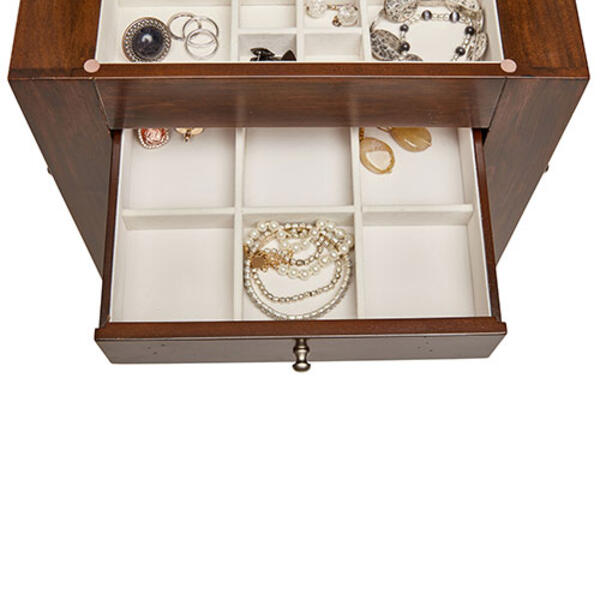 Mele & Co. Makenna Wooden Jewelry Box