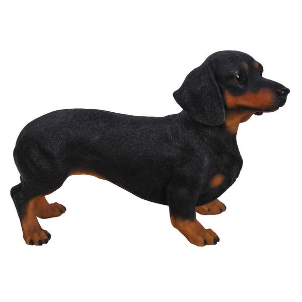 Hi-Line Gift Standing Dachshund Garden Statue