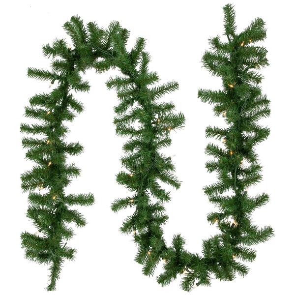 Northlight Seasonal 9ft. Pre-Lit Pine Christmas Garland - image 