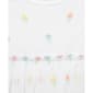 Baby Girl (3-12M) Little Me Floral Popover W/ Headband - image 3