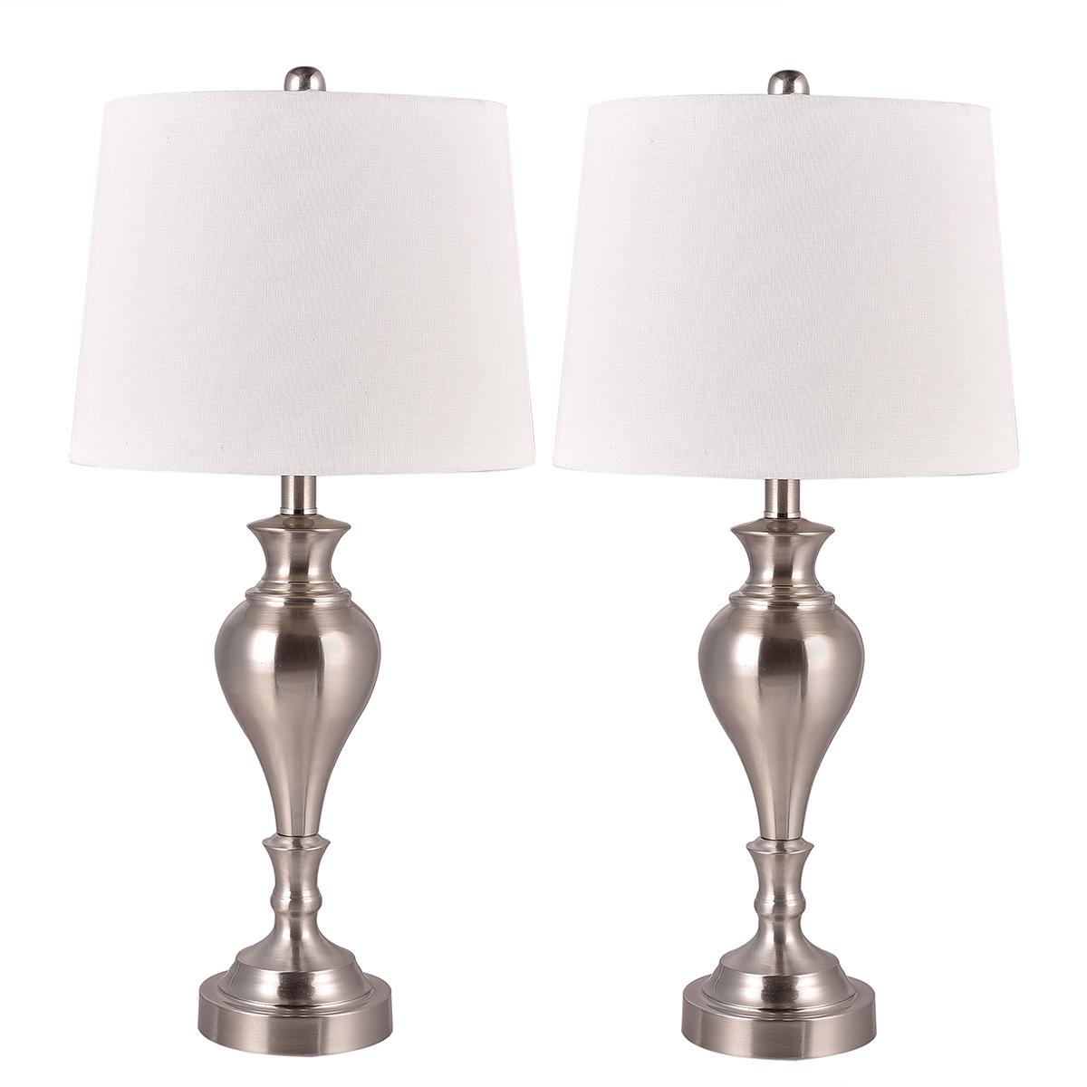 Fangio Lighting 27in. Pair Metal Lamps
