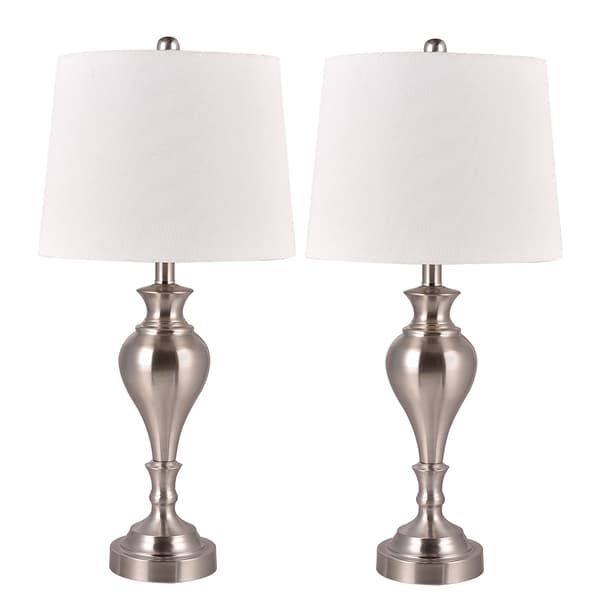 Fangio Lighting 27in. Pair Metal Lamps - image 