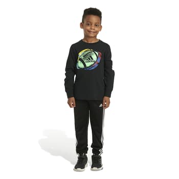 Boys (5-7) adidas® Long Sleeve 3D Football Graphic Tee - Boscov's