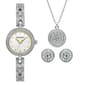 Womens Ellen Tracy Crystal Watch/Pendant/Earring Set - ETJ8193SL - image 1