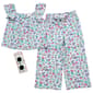 Girls (4-6x) BTween(R) Spring Flower Top & Wide Leg Pant Set - image 1
