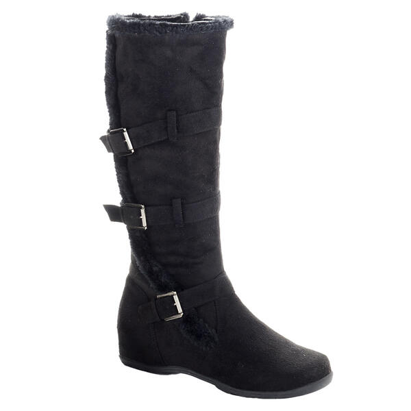 Womens Wanted Weaver Lined 3 Buckle Tall Boots - image 