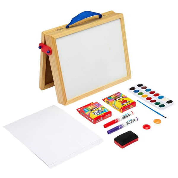 Cra-Z-Art™ Wooden Tabletop Easel – 5-in-1 Art Set