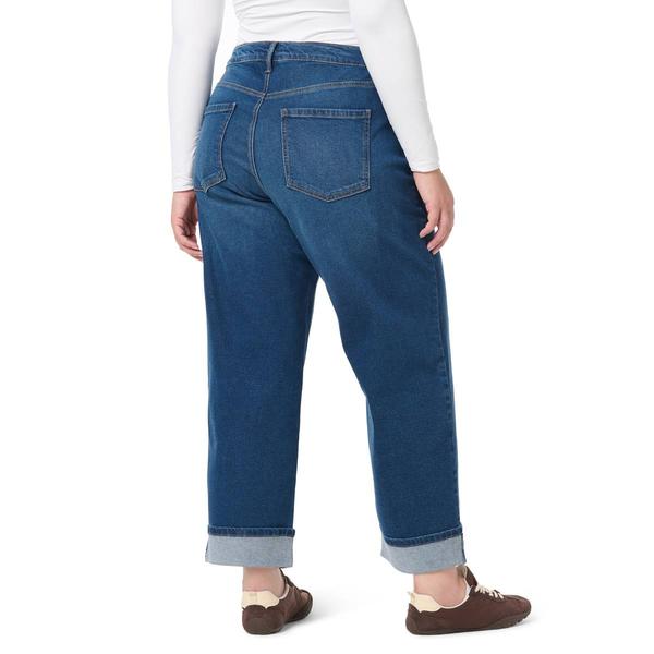 Plus Size Gloria Vanderbilt Relaxed Straight Leg Jeans - Average