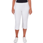 Petite Ruby Rd. Key Items Elastic Waist French Terry Capri - image 1
