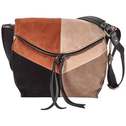 The Sak Silverlake Suede Color Block Crossbody