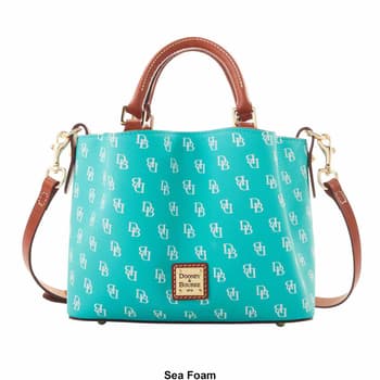 Dooney & Bourke Coated Cotton Hobo Bag ,Seafoam