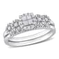 Diamond Classics(tm) White Gold 1/3ctw. Diamond Bridal Ring Set - image 1
