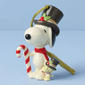 Lenox(R) Snoopy & Woodstock with Candy Cane Ornament - image 1