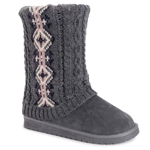 Womens Essentials by MUK LUKS(R) Cheryl Fair Isle Boots