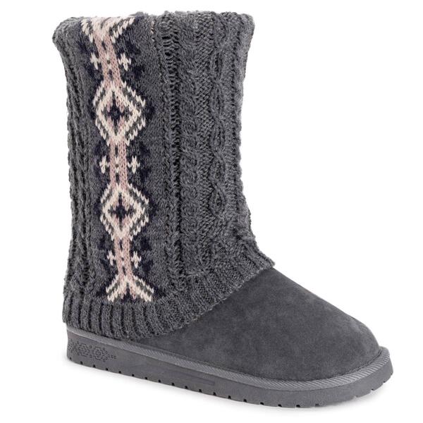 Womens Essentials by MUK LUKS(R) Cheryl Fair Isle Boots - image 