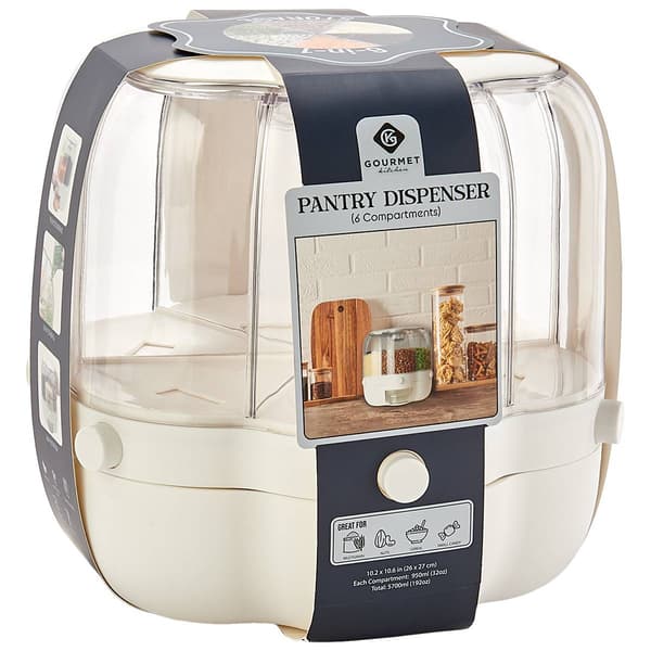 Gourmet Kitchen Pantry 6-in-1 Dispenser