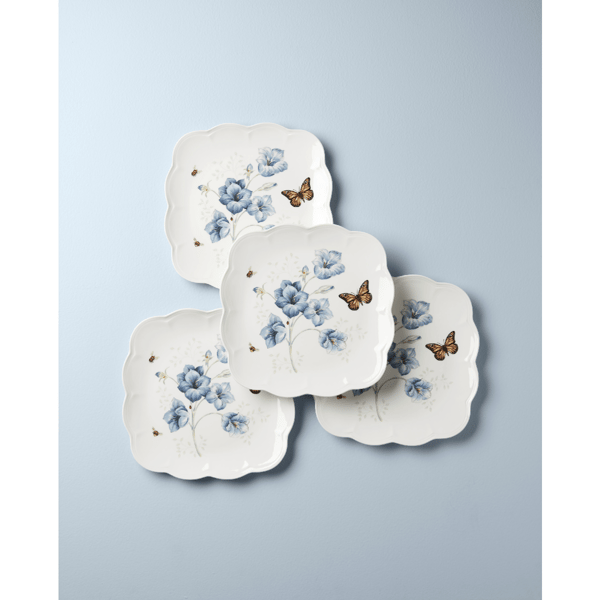 Lenox® Butterfly Meadow® Square Dinner Plates - Set of 4