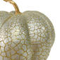 Northlight Seasonal 7in. Champagne Crackled Pumpkin Decoration - image 3