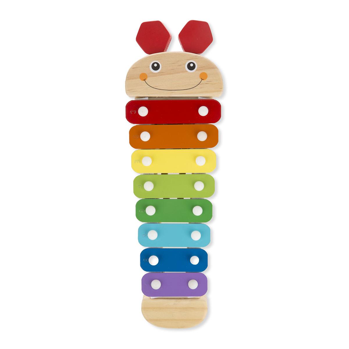 Melissa & Doug® Wooden Caterpillar Xylophone