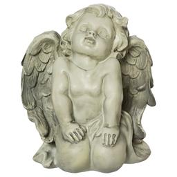 Northlight Seasonal Heavenly Gardens Kneeling Angel Garden Statue