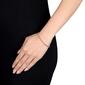 Diamond Classics&#8482; Sterling Silver & Pink 1/4ctw. Bracelet - image 3