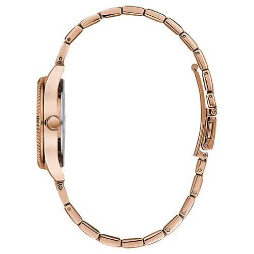 Womens Caravelle Rose Gold-Tone Watch - 44M115
