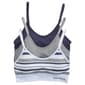 Womens Nautica 3pk. Rib Seamless Lounge Bras w/ Jacquard Logo - image 1