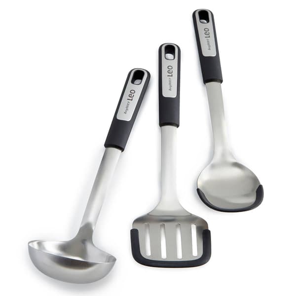 BergHOFF Graphite Stainless Steel 3pc. Utensil Set