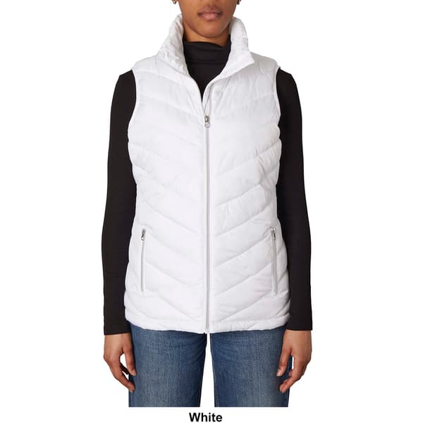 Womens Big Chill Chevron Puffer Vest