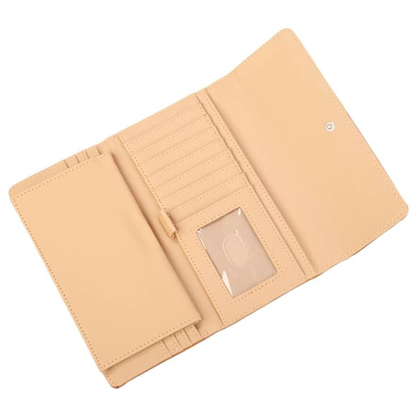 Womens Nine West Zuri Check Section Wallet